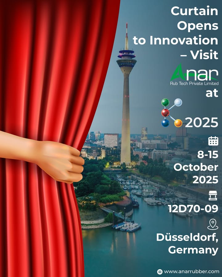 Anar Rub Tech, K2025, KTradeFair, PlasticsIndustry, RubberIndustry, Düsseldorf, Germany, AnarRubTech, AnarRubber
