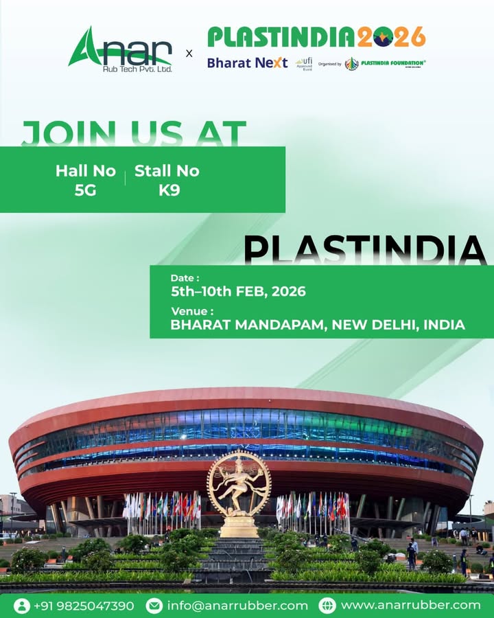 Anar Rub Tech,  PlastIndia, PlastIndia2026, AnarRubTech, Manufacturer, PLASTINDIAFOUNDATION, WebHandlingequipments, PlasticsIndustry, PackagingIndustry, PaperIndustry, PrintingIndustry, MadeInIndia, MeetUsThere