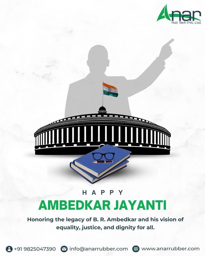 Anar Rub Tech,  AmbedkarJayanti, JaiBhim, Respect, Equality, Inspiration, BeTheChange, AnarRubTech