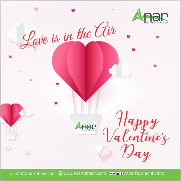 Anar Rub Tech,  HappyValentinesDay, AnarRubTech, RubberRollerManufacturer, RubberRollerExporters, RubberRollerSuppliers