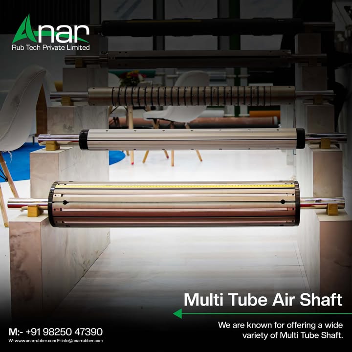 Anar Rub Tech,  multitubeairshaft, airshaft, rubberroller, anarrubber, Textile, textileindustry, packagingindustry, businessstrategy, AnarRubTech, anarrubtechpvtltd
