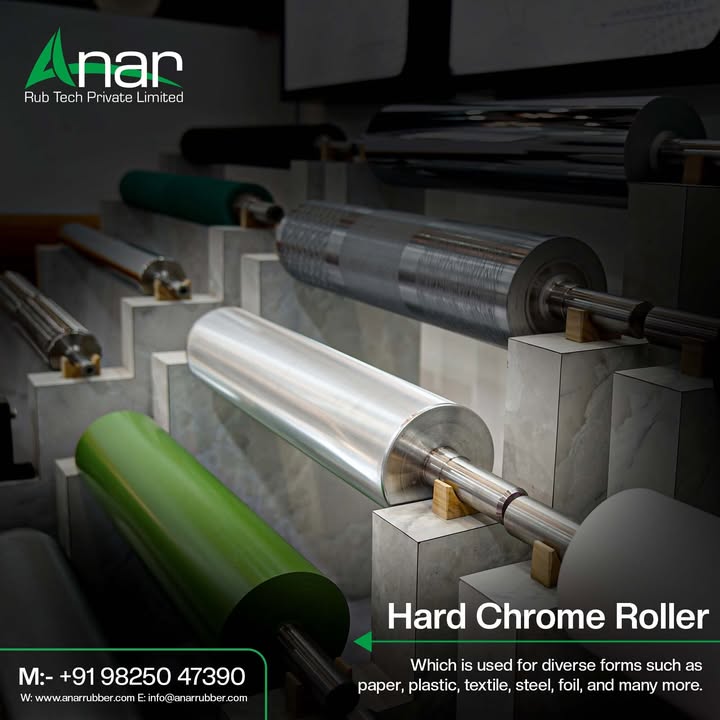 Unmatched Durability and Precision: Elevate Your Industrial Performance with Anar Rub Tech's Hard Chrome Rollers.
.
.
.
#hardchromeroller #rubberroller #anarrubber #Textile #textileindustry #packagingindustry #businessstrategy #AnarRubTech #anarrubtechpvtltd