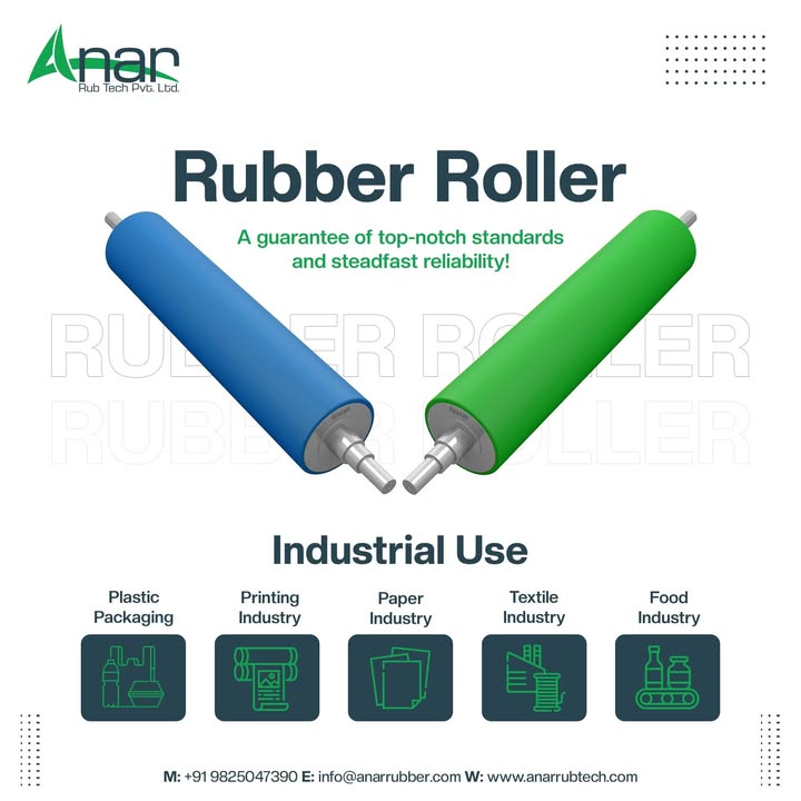 Anar Rub Tech, rubberroller, rubberrollers, anarrubber, airshaft, SafetyChuck, Textile, textileindustry, packagingindustry, businessstrategy, AnarRubTech, anarrubtechpvtltd