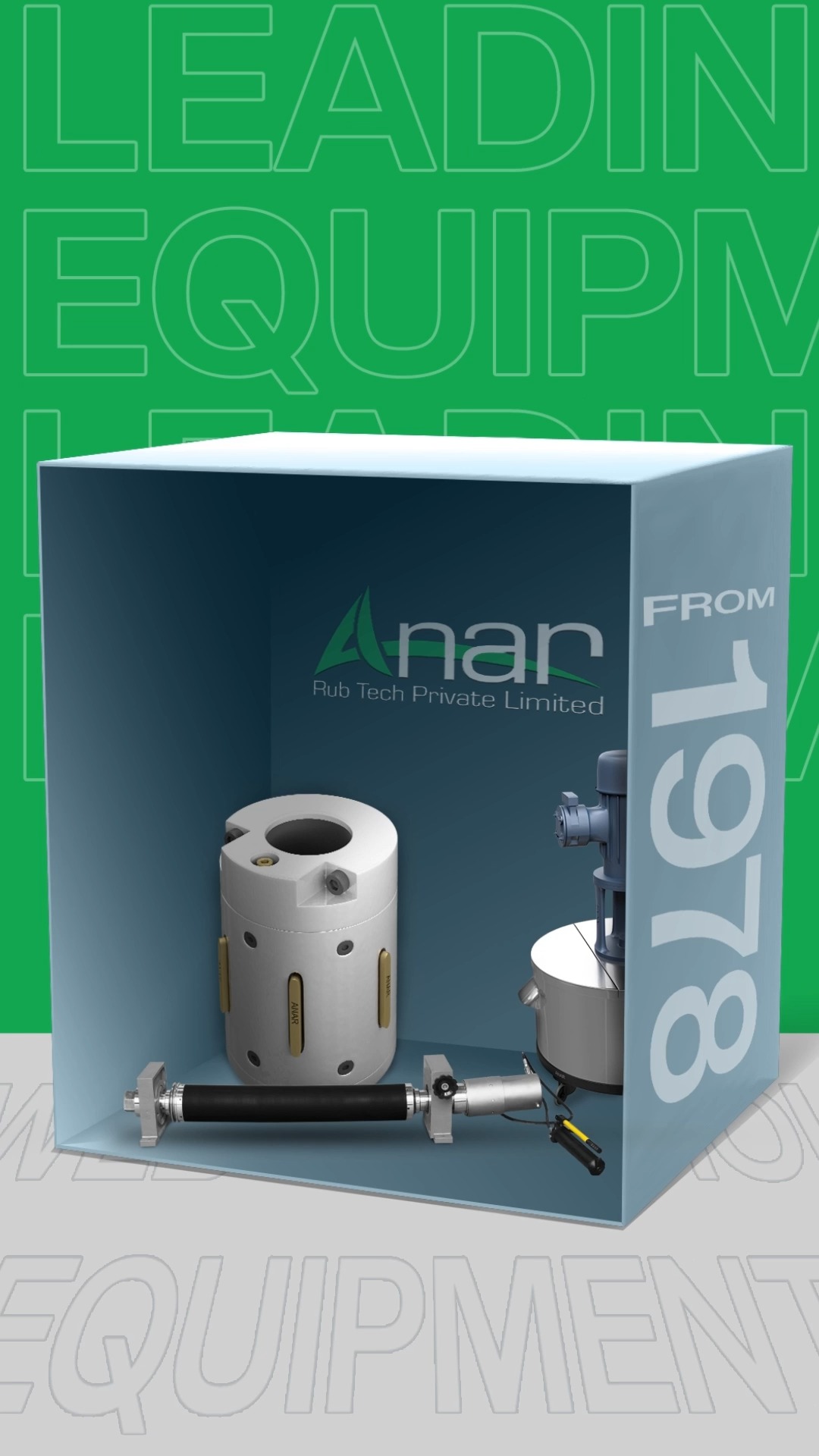 Air Chuck:
Secure and reliable grip for accurate operations.

INK Circulating Pump:
Continuous and smooth ink circulation for optimal print quality.

Variable Bow Roller:
Adaptable and efficient material handling for various applications.
.
.
.
#rubberroller #anarrubber #airchuck #inkcirculatingpump #variablebowroller #Rubberquality #printingindustry #IndustrialRollers #ahmedabad #AnarRubTech #anarrubtechpvtltd