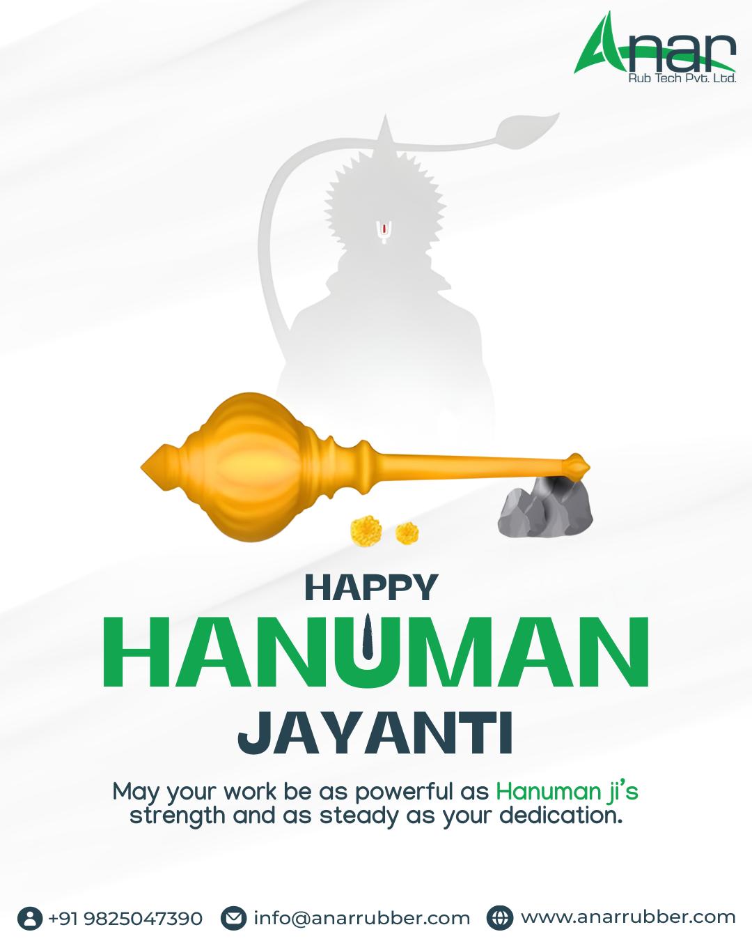 Anar Rub Tech,  HappyHanumanJayanti, JaiBajrangbali, JaiHanuman, Strength, Devotion, Leadership, IndianFestival, Webcontrolequipments, AnarRubTech